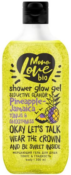 MonoLove Bio Гель для душа тонус и гладкость Pineapple-Jamaica 300ml