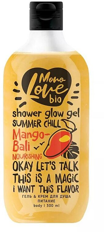 MonoLove Bio гель для душа mango-bali 200ml