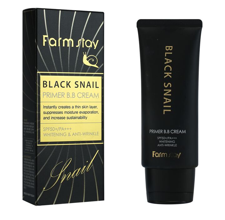 ББ крем Black Snail primer bb cream (Farm Stay)