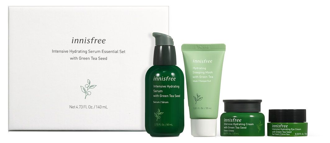 Набор Green Tea Seed serum heritage box (Innisfree)/Жинақ