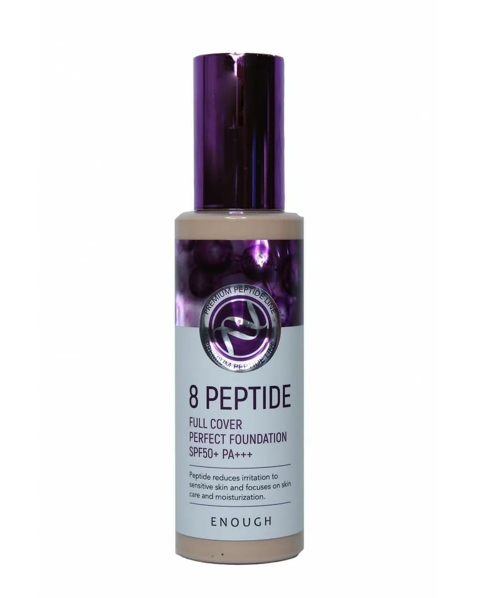 8 Peptide тональный крем #21, 100 гр (Enough) от 3 500₸ в Skiny.kz