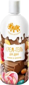 MILK Гель-крем д/душа Молоко и шоколад 800мл