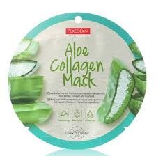 Тканевая маска Aloe collagen Purederm