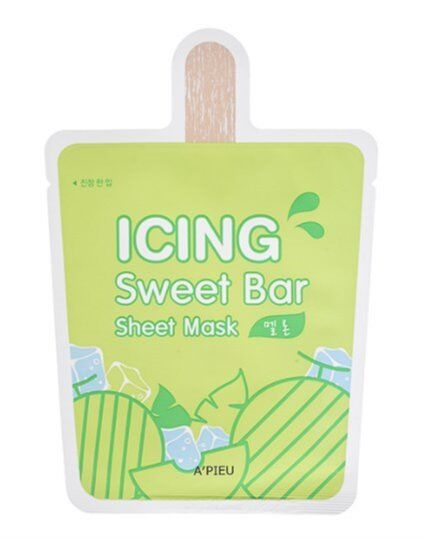 Маска для лица Icing Sweet bar sheet mask Melon APIEU