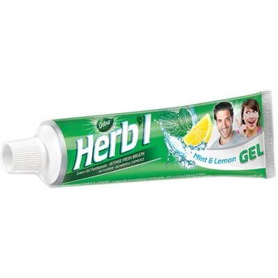 Зубная паста-гель Dabur Herb'l Мята и лимон 150 г