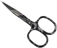 Meizer 10282-PC Ножницы маникюрные закруглённые, с рисунком, 24мм.