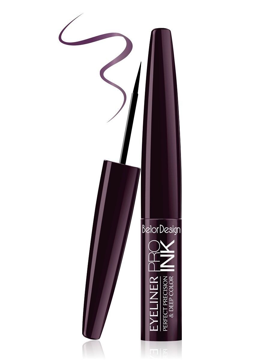 Belor Design Подводка для глаз PRO INK т. 4 баклажан