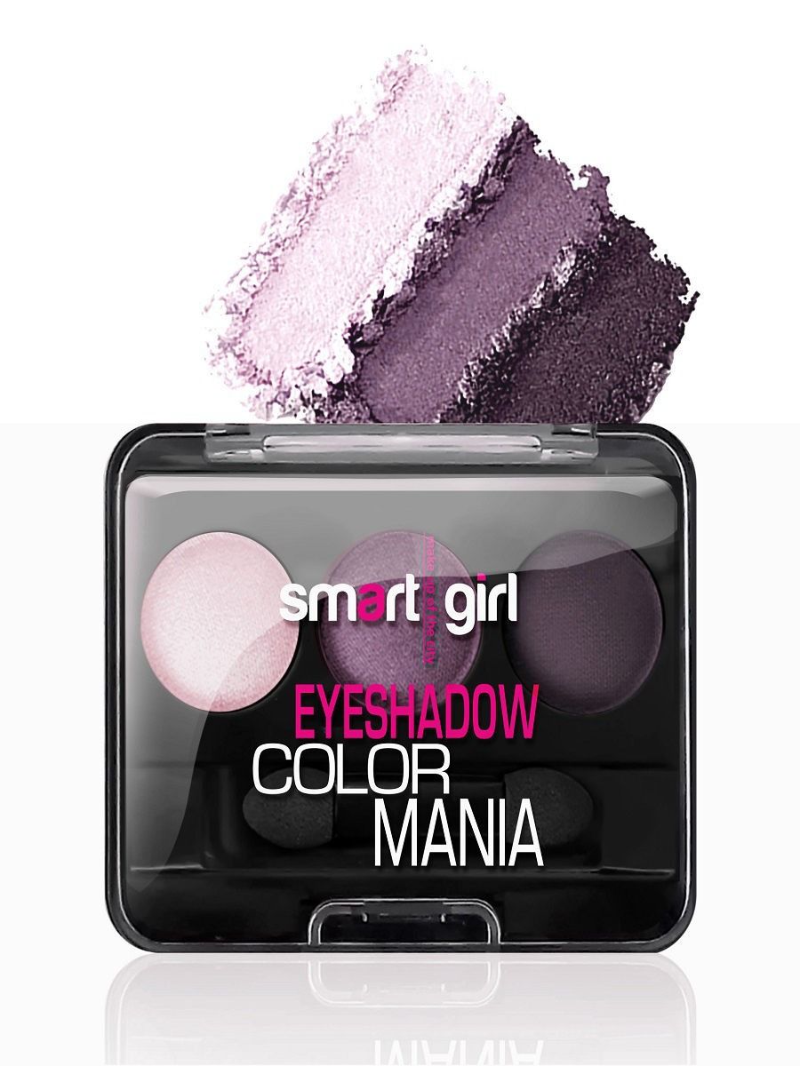 Belor Design Тени для век Smart Girl COLOR MANIA, тон 37 лиловый закат