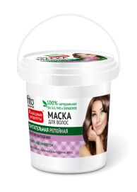 Маска для волос Питательная репейная Народные Рецепты 155 мл