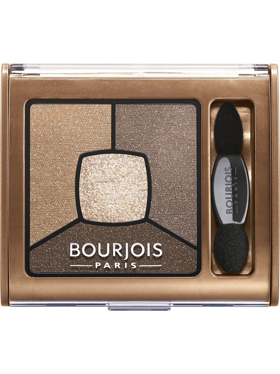 Тени-квартет для век Bourjois Smoky stories quatour,  #06 upside brown