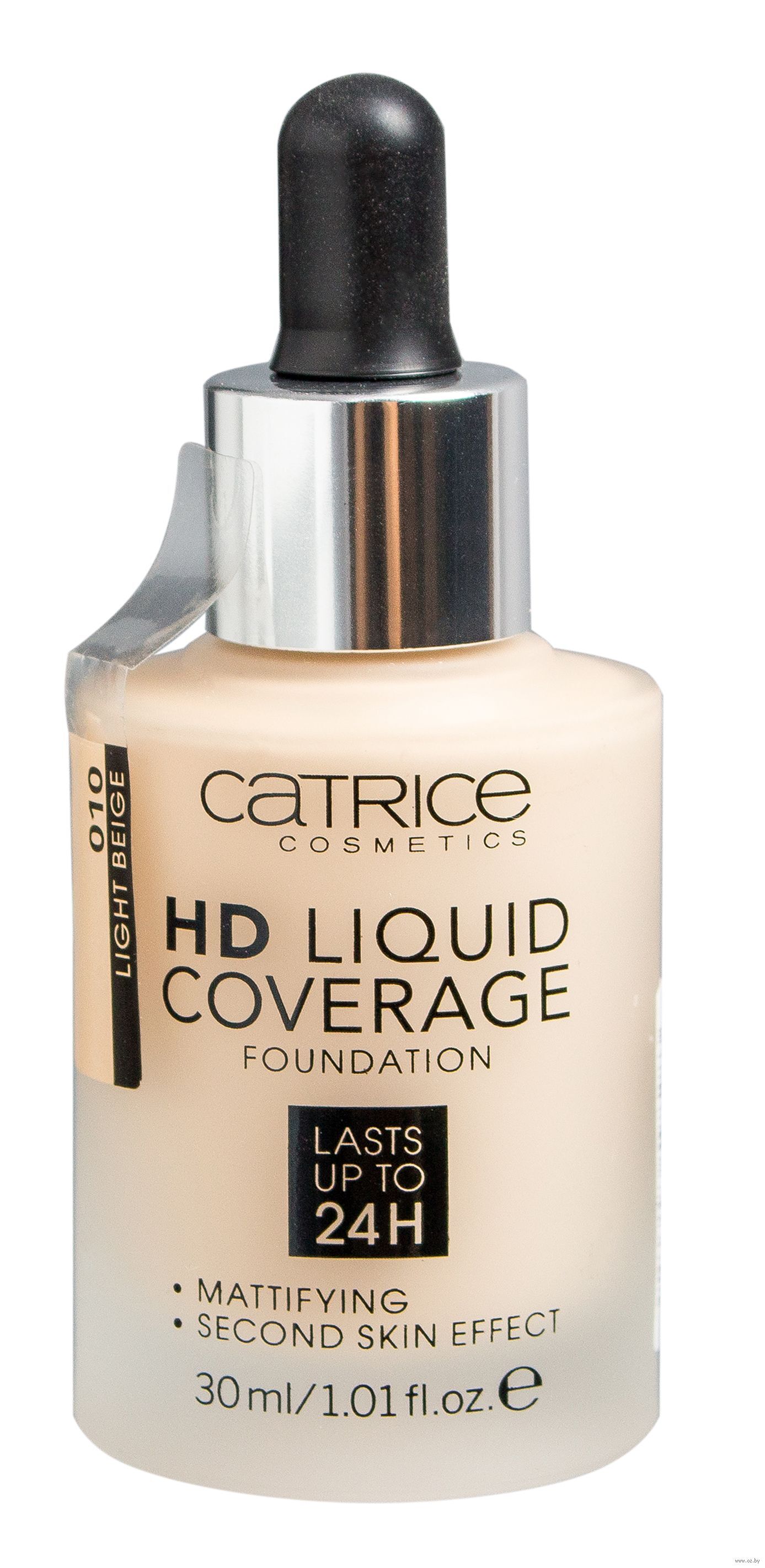 Тональная основа Catrice "HD Liquid Coverage Foundation ", 010 Light Beige
