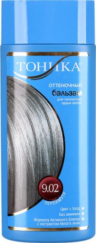 ТОНИКА Оттеночный бальзам для волос 9.02 Перламутровый 150мл/Реңк бальзамы