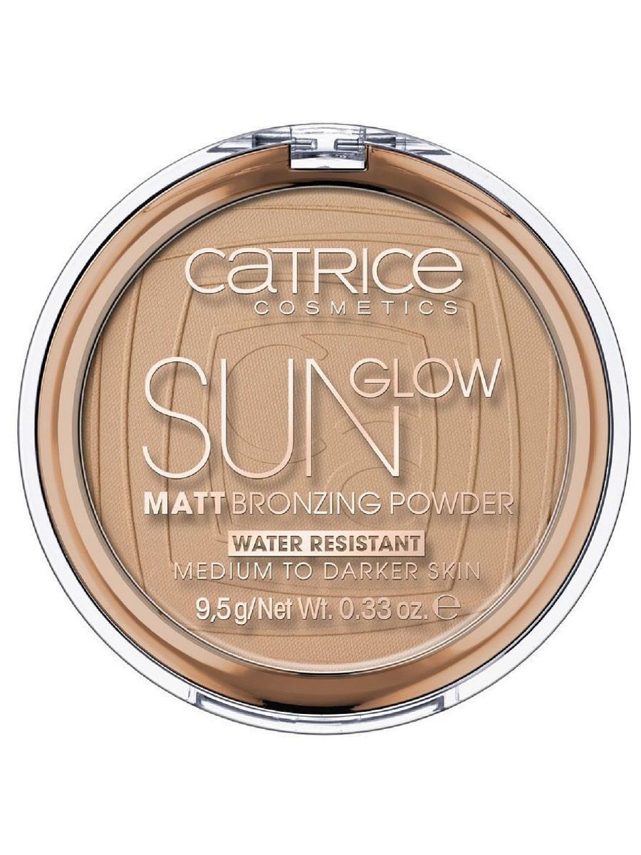 Пудра для лица Сatrice Sun Glow Matt Bronzing Powder матирующая с эффектом загара