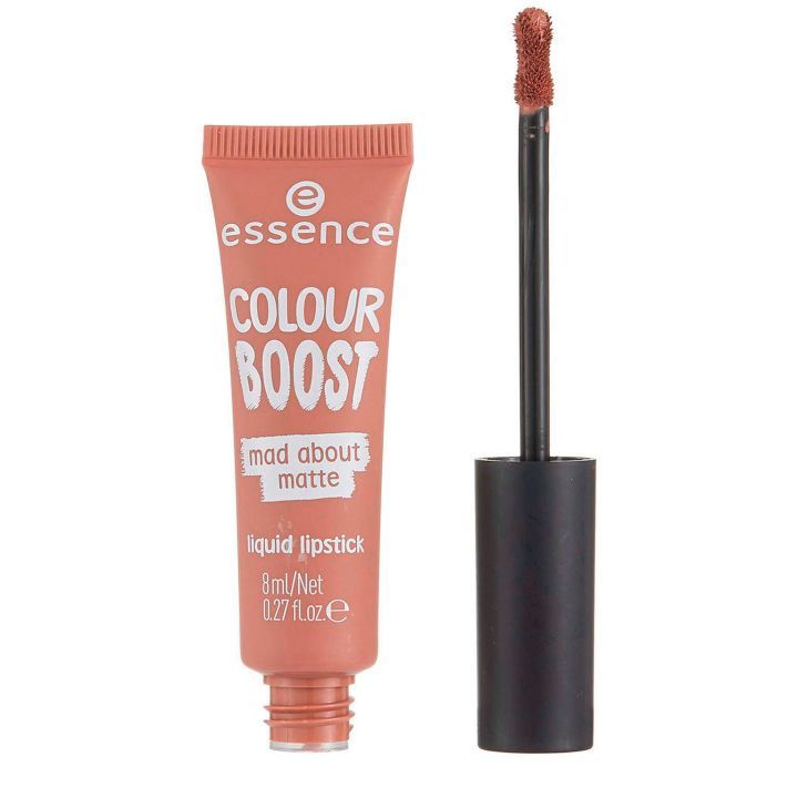 Помада для губ essence colour boost mad about matte liquid lipstick #02
