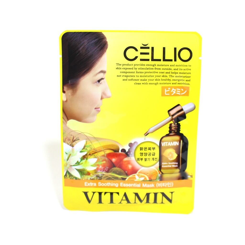Тканевая маска Vitamin Cellio
