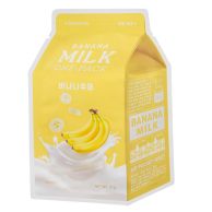Питательная тканевая маска с молочными протеинами и экстрактом банана A'Pieu "Banana Milk One-Pack"
