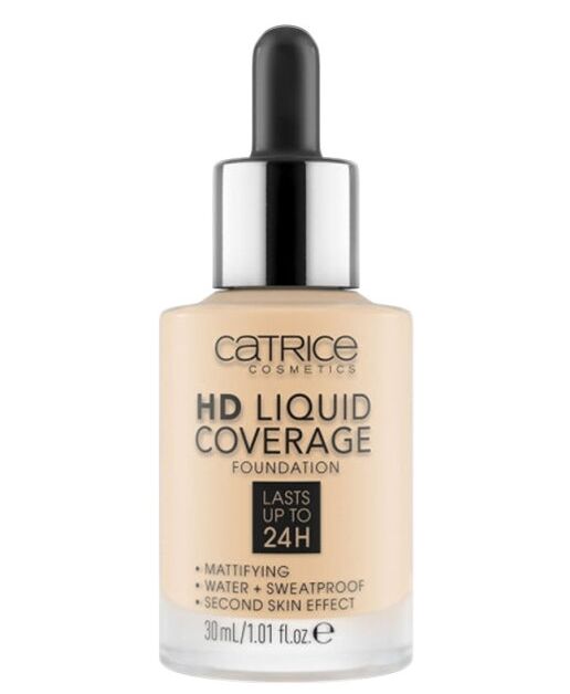 Основа д/лица Catrice HD Liquid Coverage Foundation 002