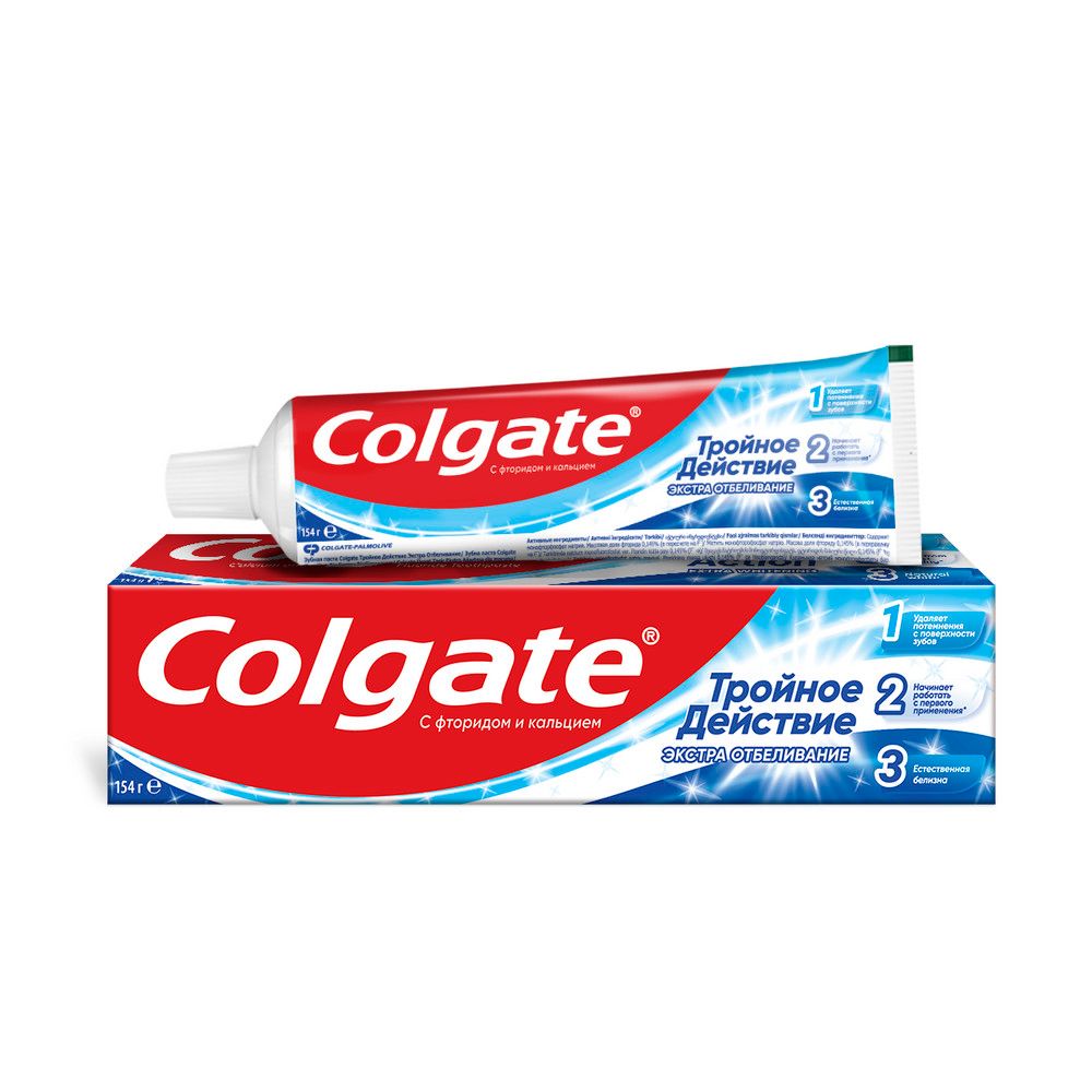 Зубная паста Colgate Тройное Действие 100мл x48
