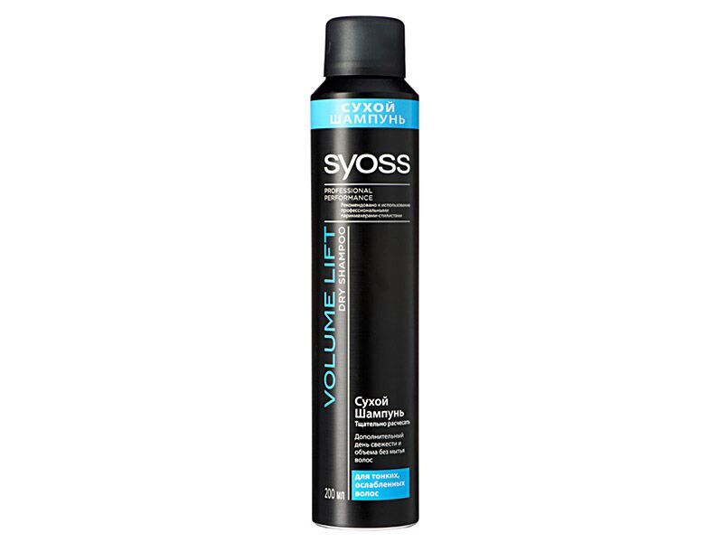 Syoss Сухой шампунь Вольюм Лифт Dry Shampoo 200ml