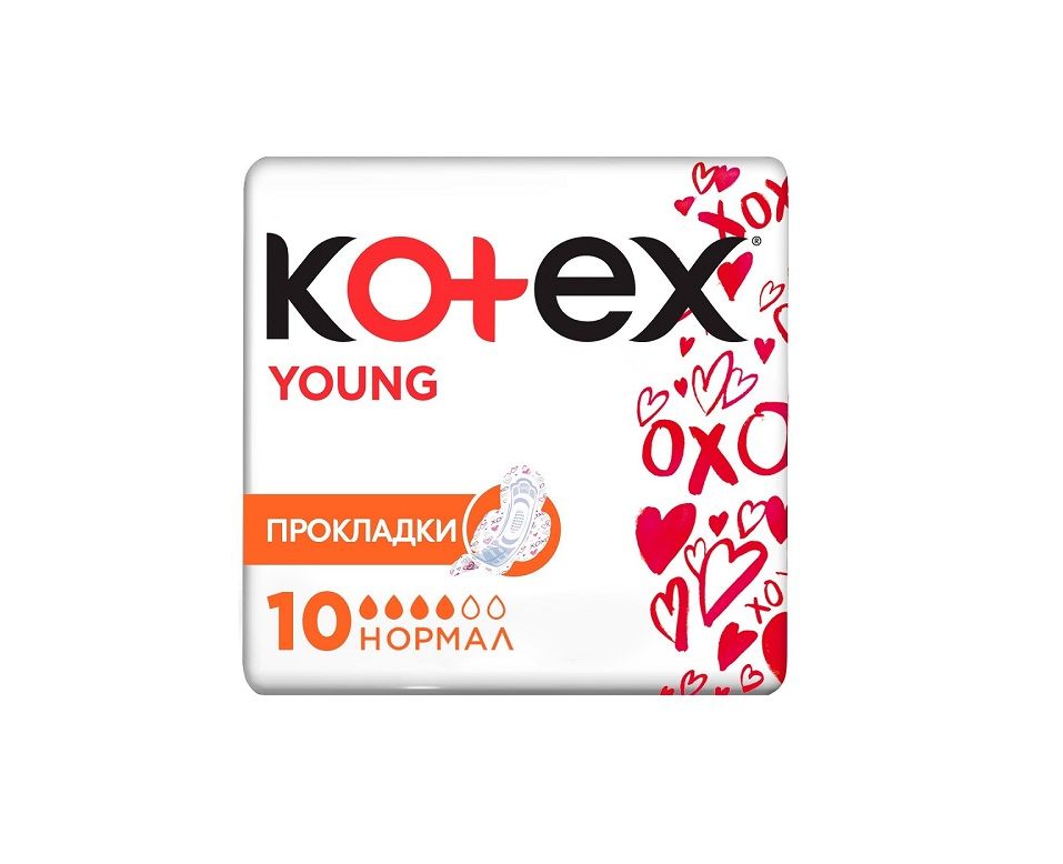 Прокладки Kotex Young Normal Pads 10