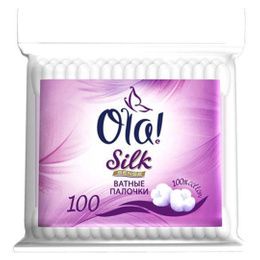 OLA!-Silk Sense Ватные палочки в п/э уп 100(3435/0015)