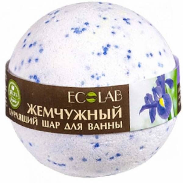 Бурлящий шар для ванны "Ирис и Пассифлора" 220гр. 216103 ЭЛ