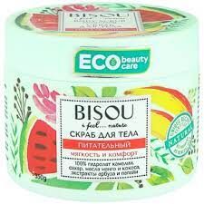 Bisou Скраб для тела Питательный арбуз/манго 350 гр