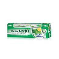 Зубная паста Dabur Herbal Мята и Лимон (зубная щетка в комплекте) 150 гр
