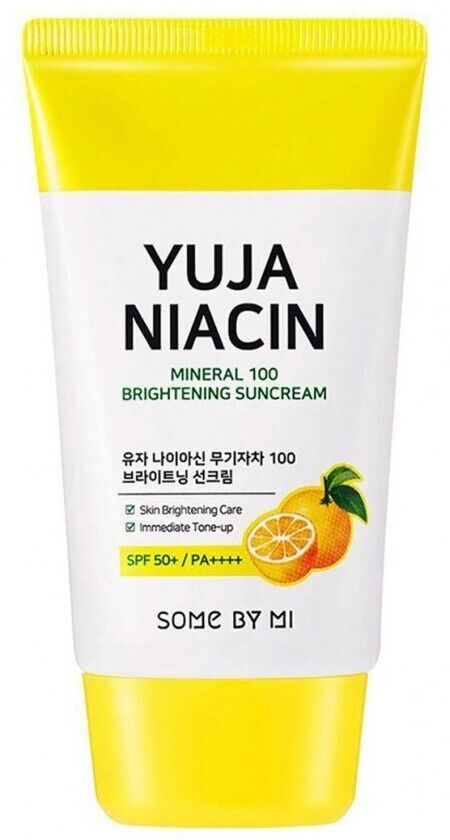 Солнцезащитный крем для лица YUJA Niacin/Some by mi