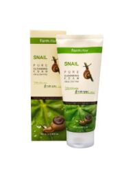 Пенка д/умывания Snail pure cleansing foam (FarmStay)