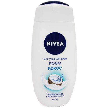 Гель д/душа Крем кокос 250 мл Nivea