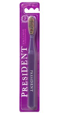 Зубная щетка President Exclusive (средняя жесткость)