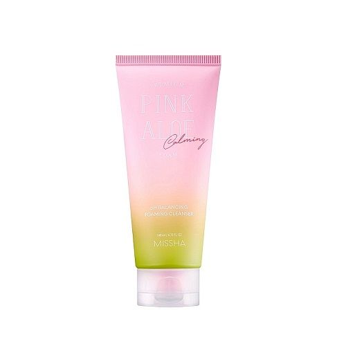 Пенка для умывания Pink Aloe Calming(Missha)/Бетті жууға арн көбік