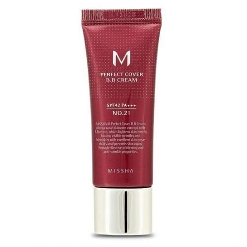 ББ крем Perfect Cover BB cream SPF 42 #21(Missha) мини/ББ крем