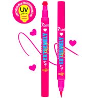 Светящаяся подводка-штамп для макияжа 7 Days Extremely Chick UVglow Neon Liner & Stamp, 701 Pink heart
