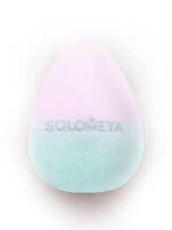 Solomeya Косметический спонж для макияжа меняющий цвет "Blue -Pink"