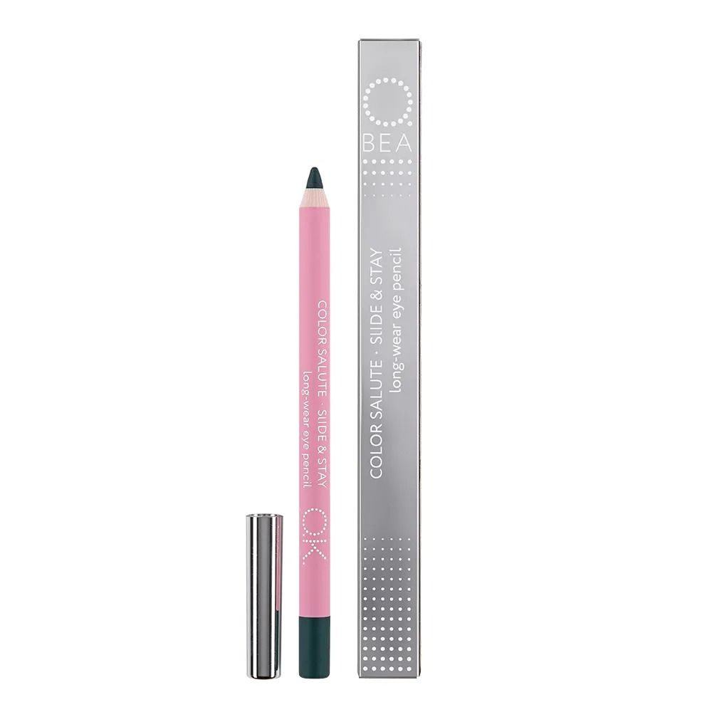 Стойкий карандаш для глаз "OK BEAUTY COLOR SALUTE SLIDE & STAY long-wear eye pencil" тон: GALAXY RUS