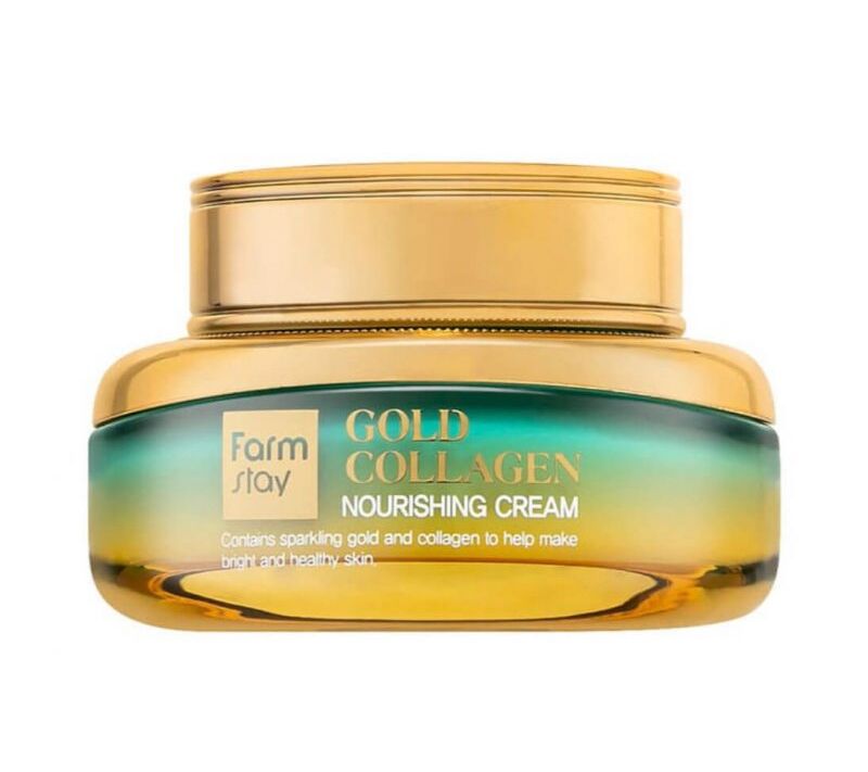 ПИТАТЕЛЬНЫЙ КРЕМ С КОЛЛАГЕНОМ FARMSTAY GOLD COLLAGEN NOURISHING CREAM