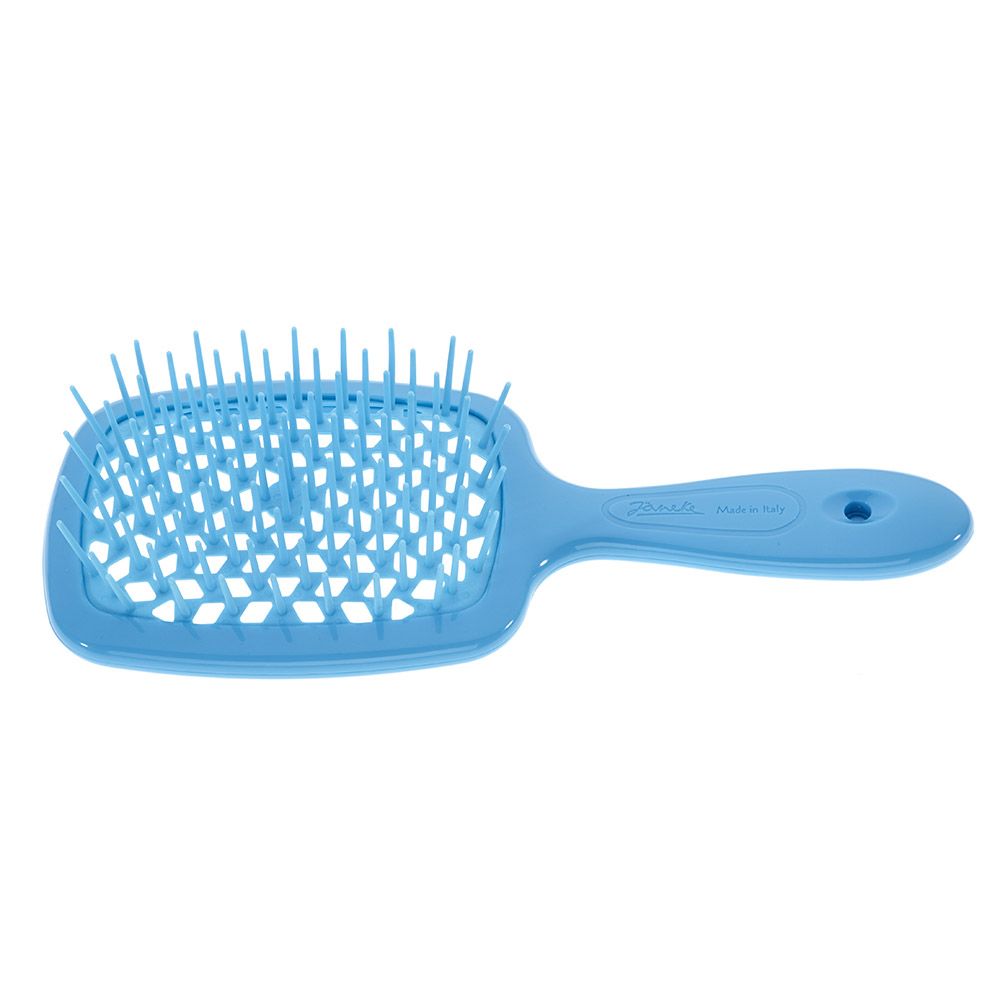 Janeke Hairbrush with soft tips однотонные (TSE-голубой)
